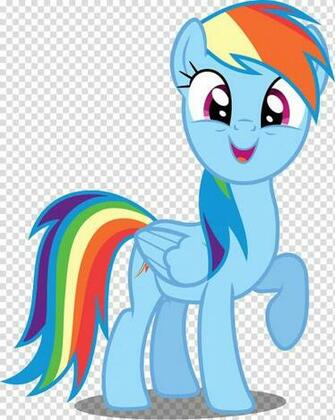 Rainbow Dash Graph Transparent Background Png