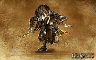 Stronghold Gnoll Might Magic Heroes Combat Art Creature