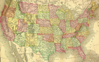 Misc Map Of The Usa HD Wallpaper