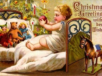 Christmas Vintage Wallpaper