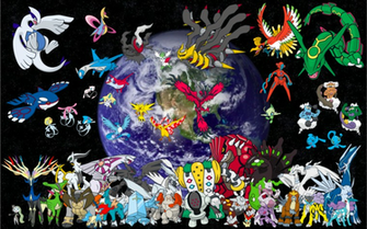 Legendary Pokemon By Darkknight215