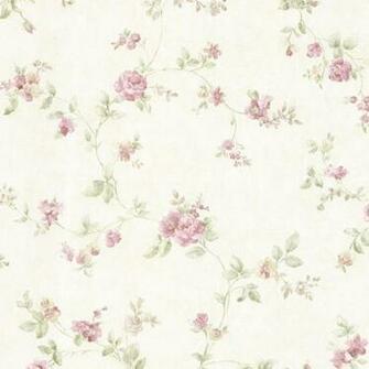 Decowunder Wallpaper Country House Vintage Rose To