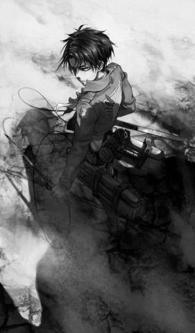 Levi Ackerman Fan Art Attack On Titan Fanart