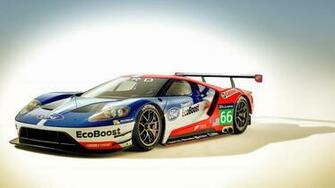 Ford Gt Racing Car Wallpaper New HD