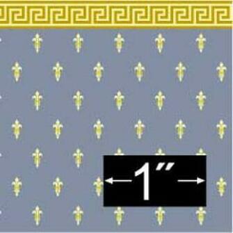 Buy The Brodnax Prints Inch Scale Dollhouse Miniature Wallpaper