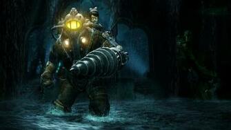 Bioshock Video Games Big Daddy Little Sister Rapture