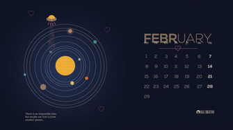 Able Calendar February Silo Creativo