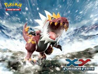 Wallpaper Pok Mon Tcg Xy Furious Fists Tyrantrum