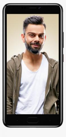 Signature Edition Gionee A1 Mobile Wallpaper Virat Kohli HD Png