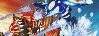 Primal Groudon And Kyogre Legendary Pokemon Photo