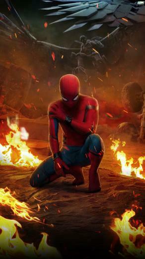 Spider Man Homecoming Phone Wallpaper Hero Civil