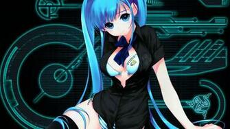 Nvidia Anime Girls Razor Tan HD Wallpaper Manga