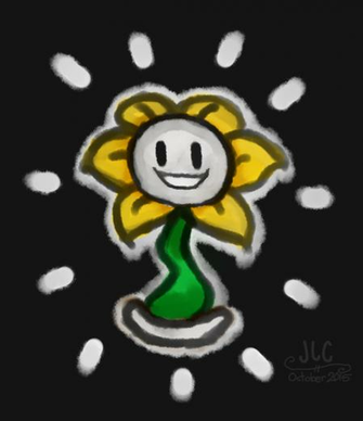 Undertale Flowey By Hirokothehedgehog