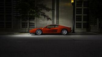 Wallpaper Ferrari Testarossa F110 Side