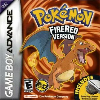 Pokemon Fire Red Version Gba Naruto Wallpaper