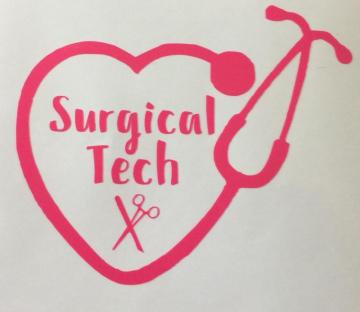 Darla Young On Cricut Vinyl Surgical Tech