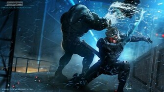 Raiden Metal Gear Rising Revengeance By Chekydotstudio On