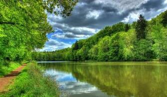 Wallpaper River Germany Tropic Landscape