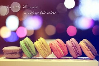 Macarons Wallpaper