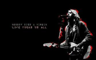 Kurt Cobain Wallpaper 4k With Guitar HD