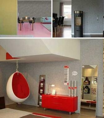 Concrete Wallpaperd Home Interiors
