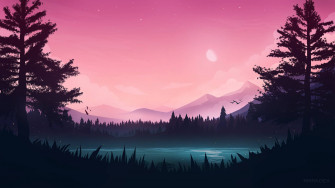 Aesthetic Landscape Wallpaper