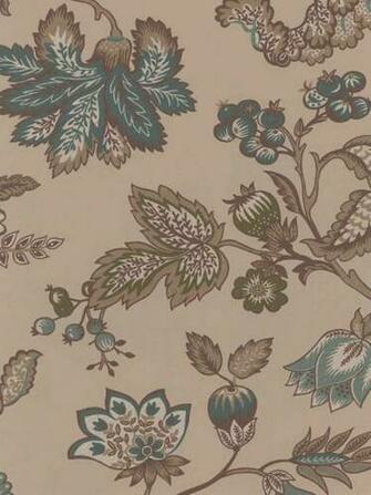Paisley And Jacobean Wallpaper Damasks