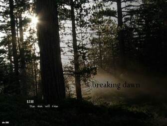 Breaking Dawn Wallpaper Desktop Background