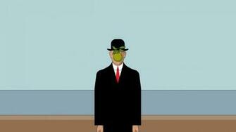 Rene Magritte Painting Desktop Pc And Mac Wallpaper