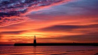 Theme Bin Archive Red Sky HD Wallpaper
