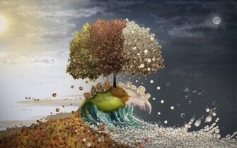Fantasy Seasons Surreal Art