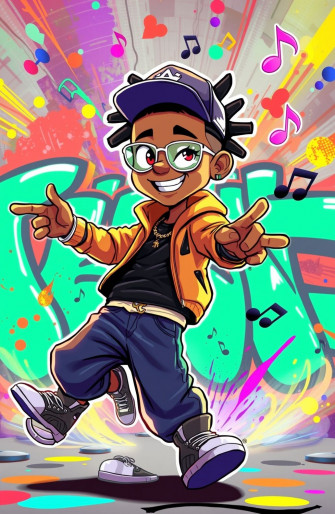 Rapper Cartoons Wallpaper