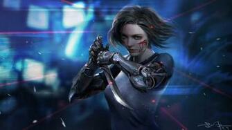 Alita Battle Angel Wallpaper Top
