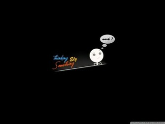 Thinking Wallpaper