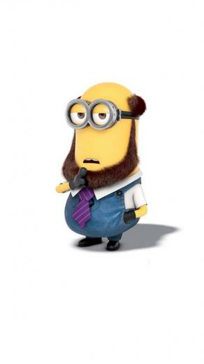 Abe Minion iPhone Wallpaper