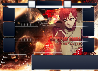 Naruto Arena Selection And In Game Background