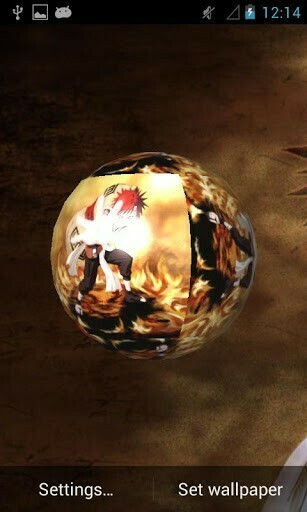 Bigger Gaara 3d Live Wallpaper For Android Screenshot