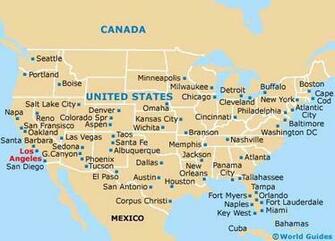 Map Los Angeles