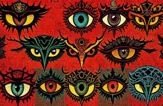Evil Eyes Wallpaper