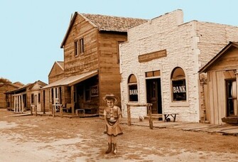 Old Western West Team Fortress Desktop HD Wallpaper