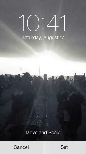 Change iPhone Wallpaper