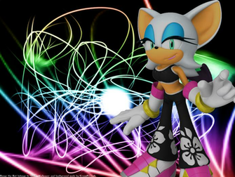 Rouge The Bat Wallpaper By Creamfireballwps