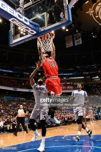 News Photo Jimmy Butler Of The Chicago Bulls Dunks Against