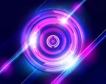 Cyber Circle Wallpaper Wallpoper