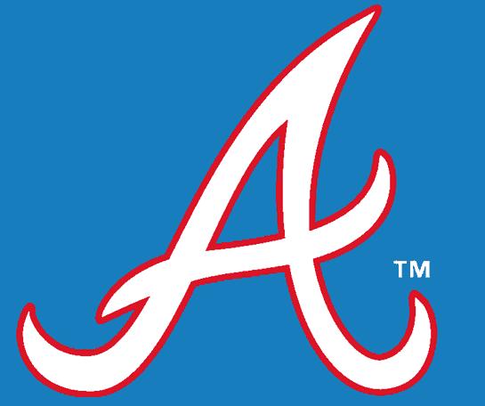 Atlanta Braves Logo Cap Iron