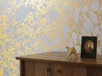 Metallic Marble Wallpaper By Calico Design Milk