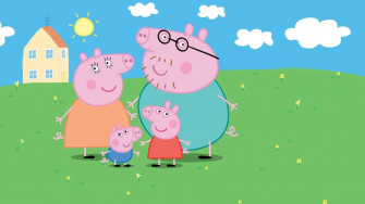 Peppa Pig House Wallpaper Trumpwallpaper