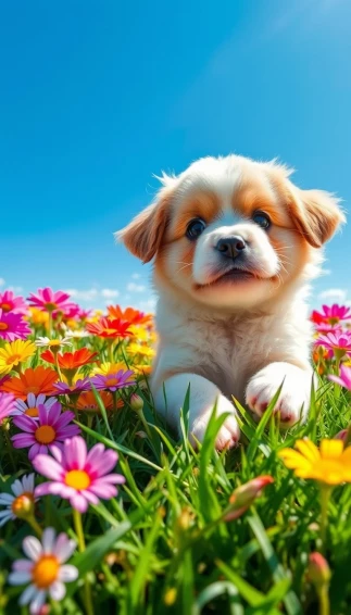 Cute Dog Phone Wallpaper