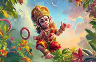 Baby Hanuman Wallpaper