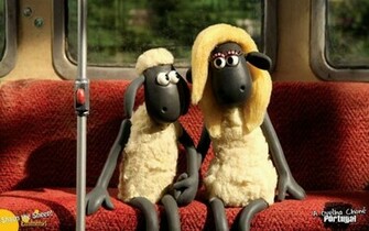 Wallpaper Shaun The Sheep In Love